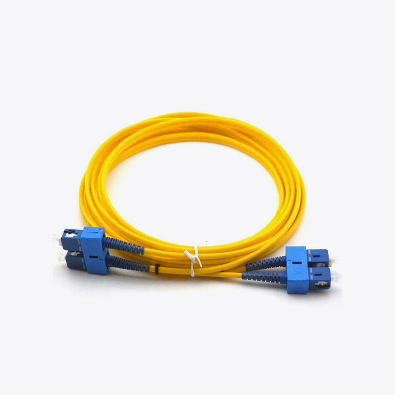 SC-SC dubleks fiber optik yama kablosu